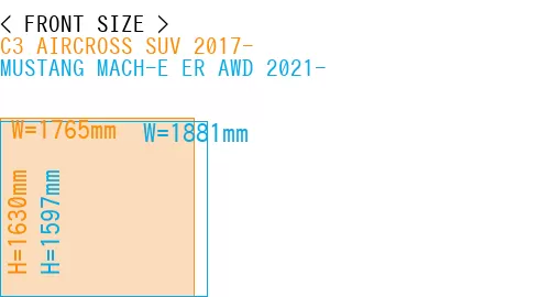 #C3 AIRCROSS SUV 2017- + MUSTANG MACH-E ER AWD 2021-